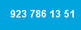 923 786 13 51